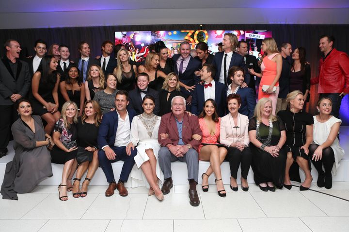 The 'Neighbours' cast in 2015