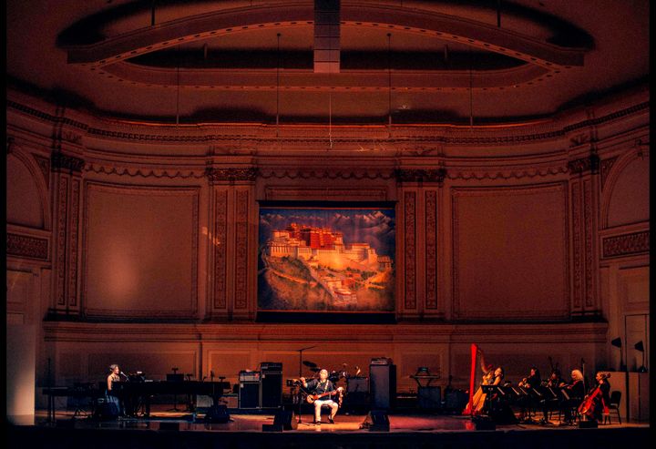 Tenzin Choegyal and Jesse Paris Smith with Lavinia Meijer and Scorcchio Quartet at Carnegie Hall on Thursday, March 16, 2017