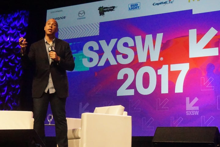 <p>Cory Booker - SXSW 2017</p>