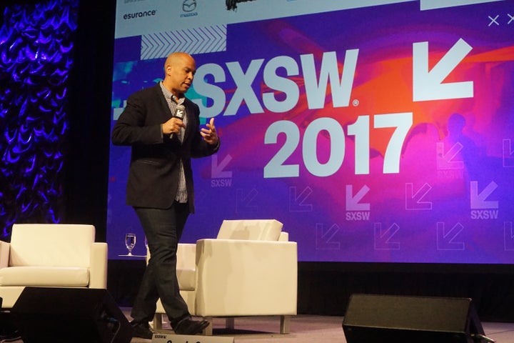 <p>Cory Booker - SXSW 2017</p>