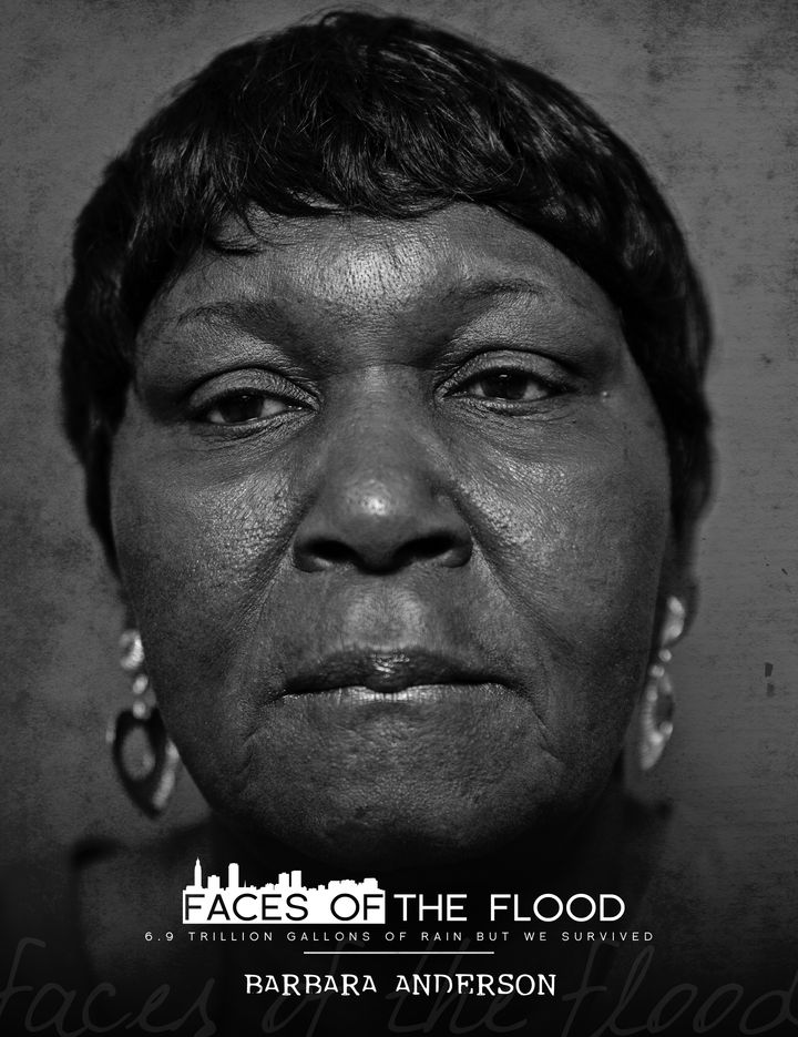 Barbara Anderson survived the Great Flood of Louisiana. For more photos go to www.h2doc.com