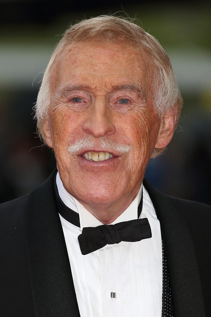 Sir Bruce at the TV Baftas in 2013