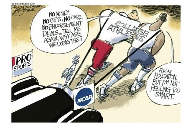Image result for paying ncaa athletes"