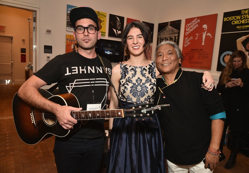 From left to right: Sufjan Stevens, Jesse Paris Smith, Tenzin Choegyal.