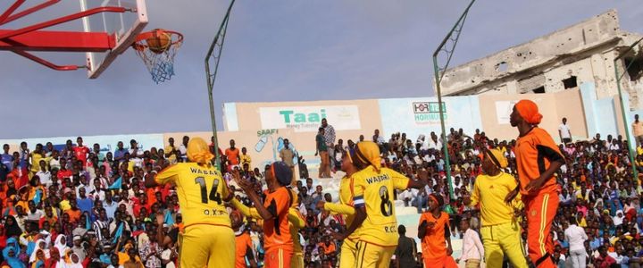 Women's basketball is bouncing back in Somalia! USAID Somalia supports sports activities that provide a healthy option to idleness or violent extremism.