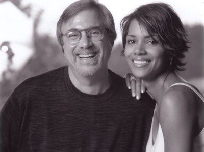 Lawrence Grobel and Halle Berry