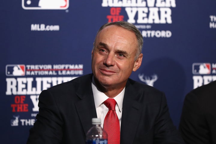 MLB Commissioner Rob Manfred.