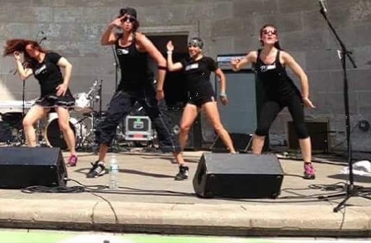 Jamie Concepcion in Zumba action, NYC