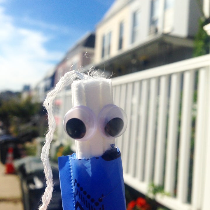 <strong>Toni coming out of the wrapper</strong>