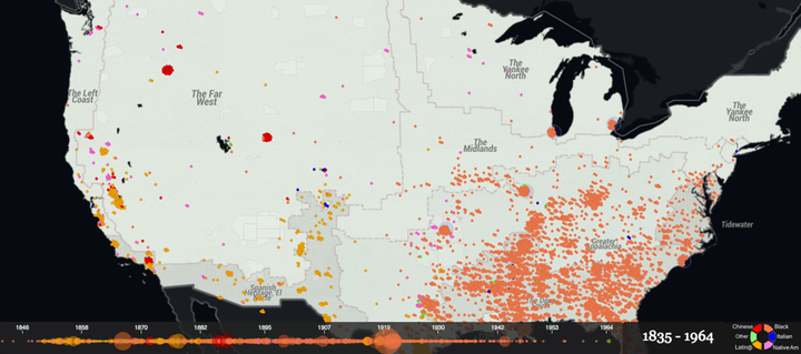 The Monroe Work Today map, at a glance.