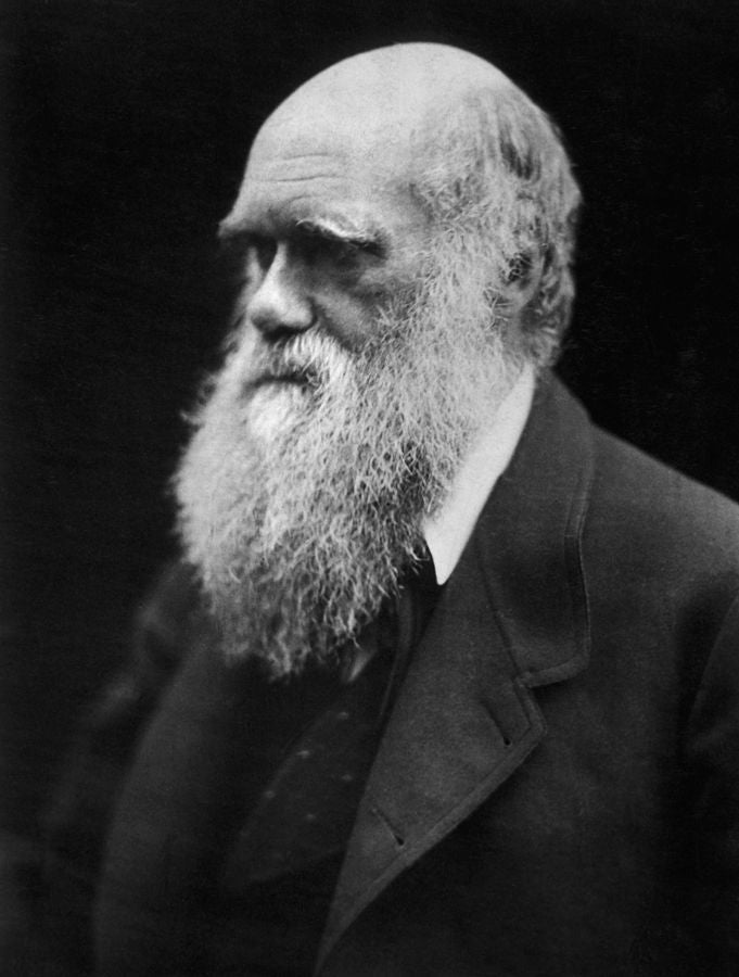 Charles Darwin, photographed by Julia Margaret Cameron