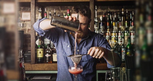 Cocktail Program Manager, Mike Di Tota at The Bonnie, Astoria