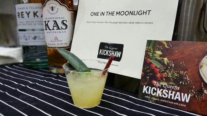 Cocktail tastings from The Queens Kickshaw!