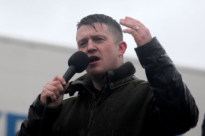 Controversial speakers such as former EDL leader Tommy Robinson have been banned from giving talks on many UK campuses 