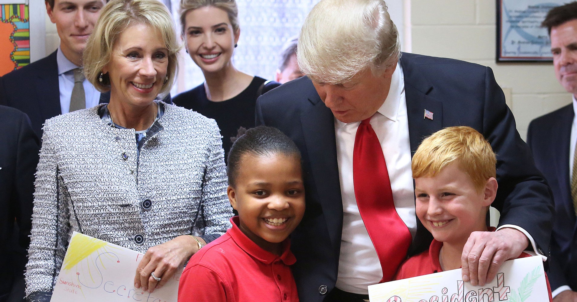 Trump's Signature Education Goal Has A Long History With White Flight