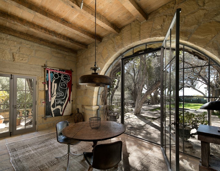 The airy property has <a href="http://www.sothebyshomes.com/Santa-Barbara-Real-Estate/sales/0114121" target="_blank">views of both the ocean</a> and mountains.