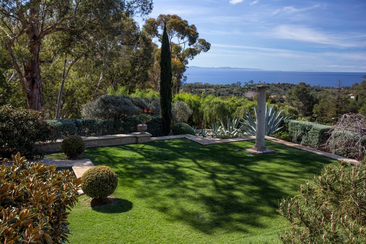 The pool terrace could serve as a wedding venue.