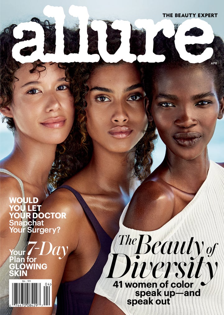 Allure's April issue