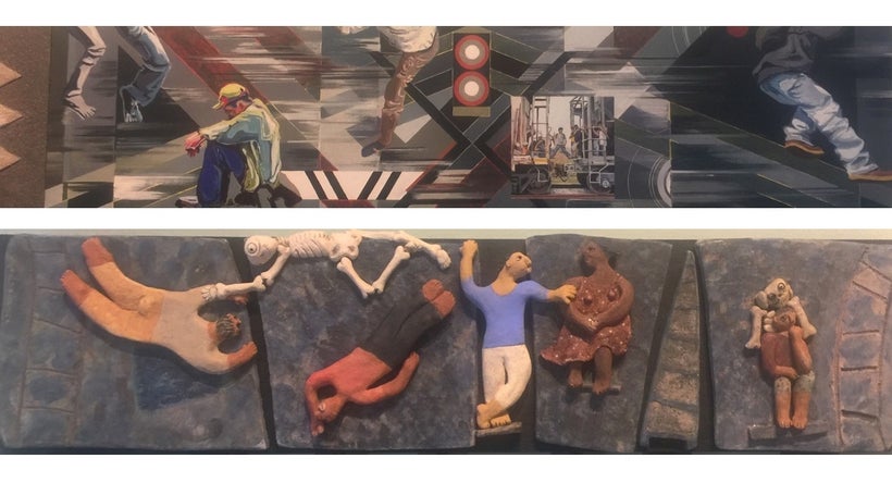 <em>MONTARLaBestia </em>at USC Fisher Museum of Art
Top: Saúl Gómez Jiménez | Bottom: Elena Somonte