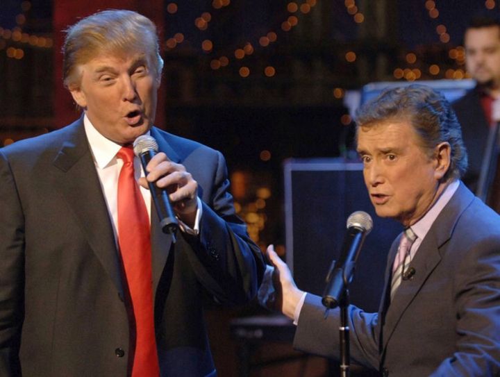 <p>- - - -<strong><em> Trump and Philbin, singing a duet, in happier days. </em></strong>- - - - </p>