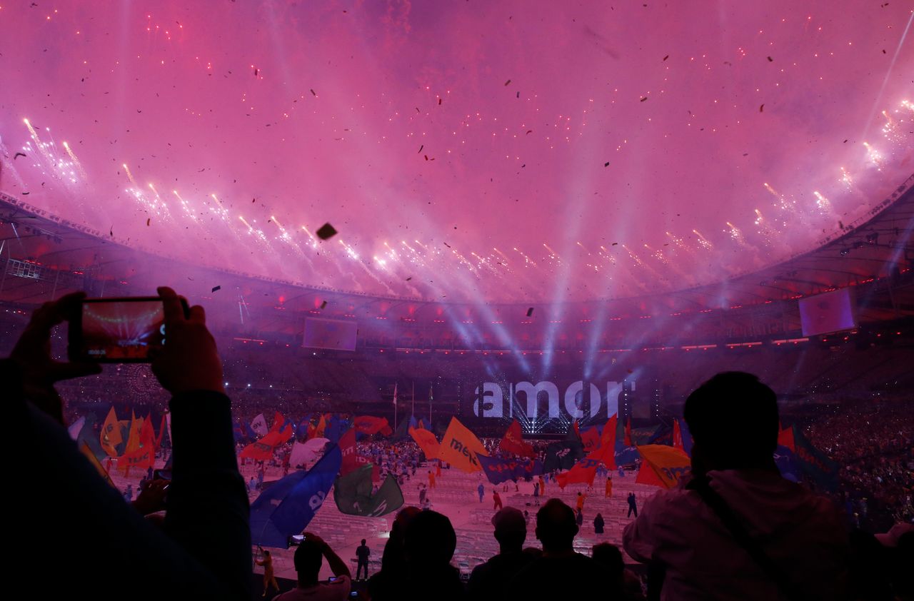 The grand Paralympic ceremony held at the Maracana in Rio