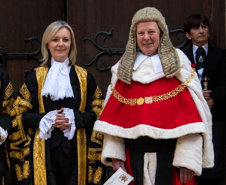 Lord Thomas said Justice Secretary Liz Truss had misunderstood the difference between 'criticism and abuse'