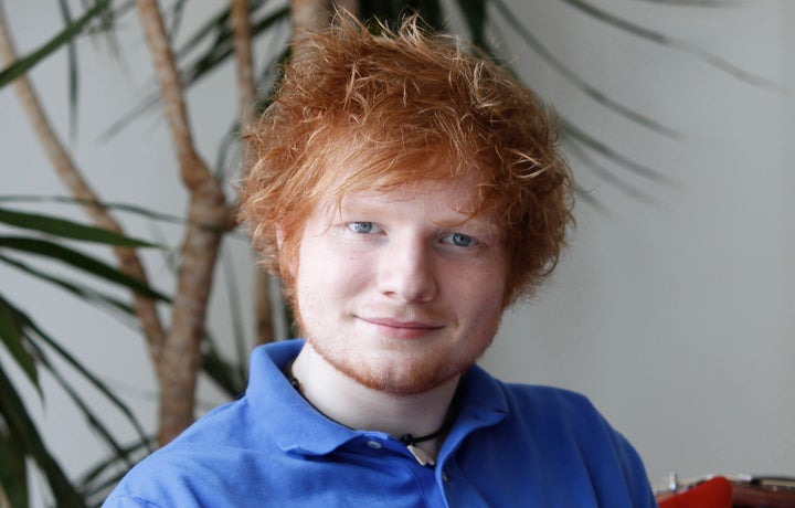 English musician Ed Sheeran