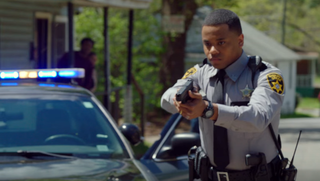 The series examines the aftermath of two racially charged shootings in a small North Carolina town.