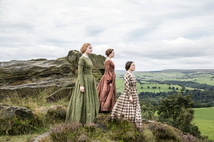 Anne, Emily and Charlotte Bronte.