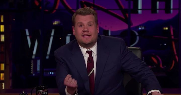 James Corden paid tribute to London on 'The Late Late Show'