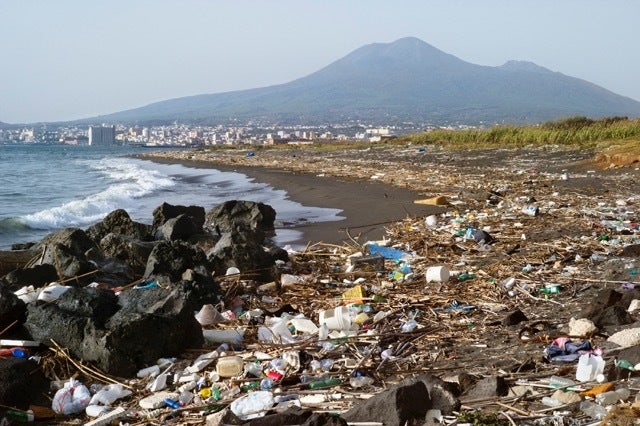 Under Vesuvius outside Naples