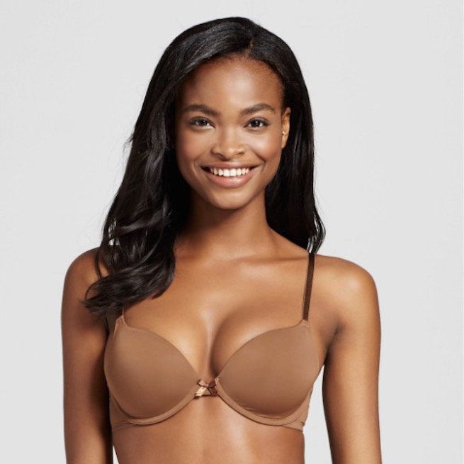 Target's <a href="http://www.target.com/p/women-s-perfect-t-shirt-convertible-lightly-lined-plunge-bra-xhilaration/-/A-14238126" target="_blank" role="link" class=" js-entry-link cet-external-link" data-vars-item-name="perfect T-shirt convertible lightly lined plunge bra" data-vars-item-type="text" data-vars-unit-name="58d3fbf5e4b02d33b7497970" data-vars-unit-type="buzz_body" data-vars-target-content-id="http://www.target.com/p/women-s-perfect-t-shirt-convertible-lightly-lined-plunge-bra-xhilaration/-/A-14238126" data-vars-target-content-type="url" data-vars-type="web_external_link" data-vars-subunit-name="article_body" data-vars-subunit-type="component" data-vars-position-in-subunit="8">perfect T-shirt convertible lightly lined plunge bra</a> in Cocoa, $9.99 