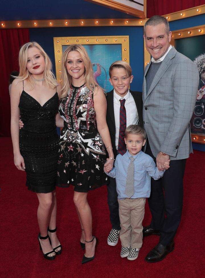 Witherspoon is a working mom of three.