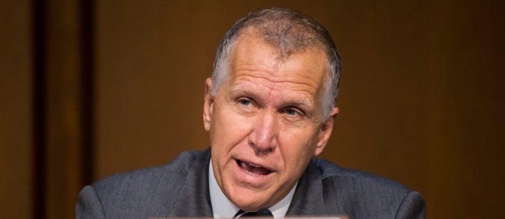 Sen. Thom Tillis (R-N.C.) complained that "people want to demonize Goldman Sachs."