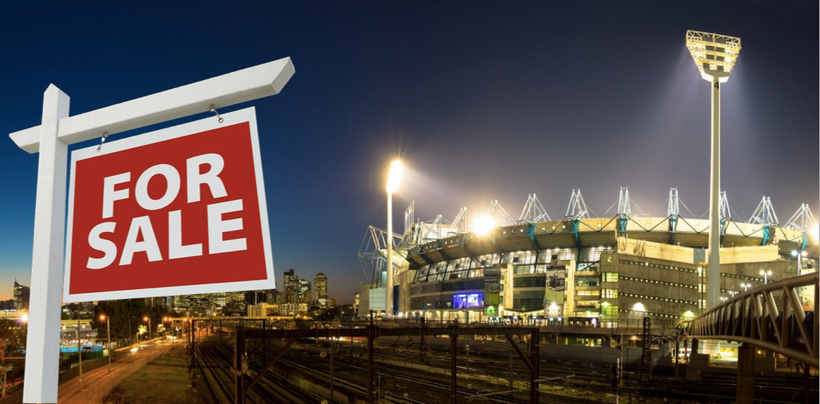 The world famous MCG Stadium