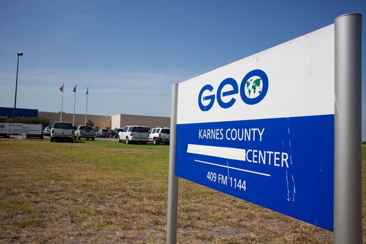 The exterior of the Karnes County Residential Center, which was converted to a family detention center in 2014. Immigration judge Monica Little began hearing cases at the courtroom there on March 22, 2017, as part of an effort by the Trump administration to speed immigration proceedings.