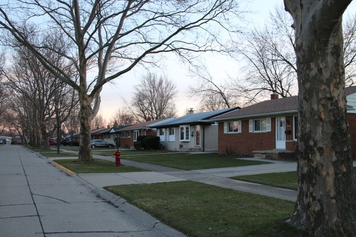 <p>My hometown street in Clawson.</p>