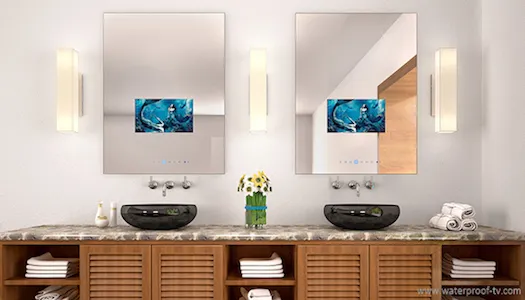 The 5 Best Bathroom TVs You Can Buy (Waterproof and Smart Mirrors) -  History-Computer