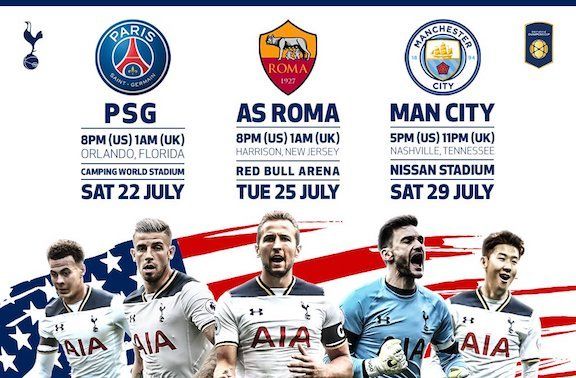 The International Champions Cup & Tottenham’s 2017 Summer Tour — when the Spurs Giant Re-Awakens