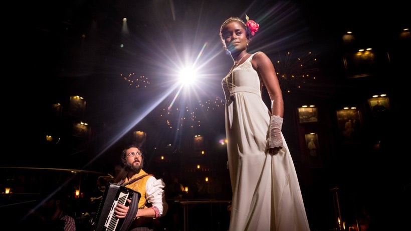 Josh Groban and Denée Benton in <em>The Great Comet</em>