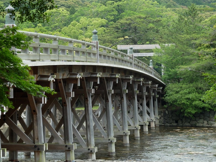 <p>Isuzu river at Ise-Jingu</p>
