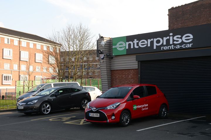 The branch of car-hire firm Enterprise in Spring Hill, Birmingham where Khalid Masood got the Hyundai 4x4 used in the Westminster terrorist attack