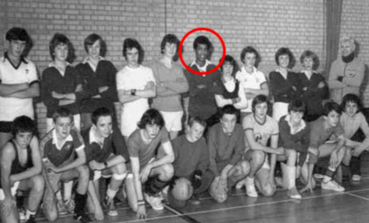 Khalid Masood, pictured as Adrian Ajao, during his school years at Huntley School for Boys in Tunbridge Wells, Kent