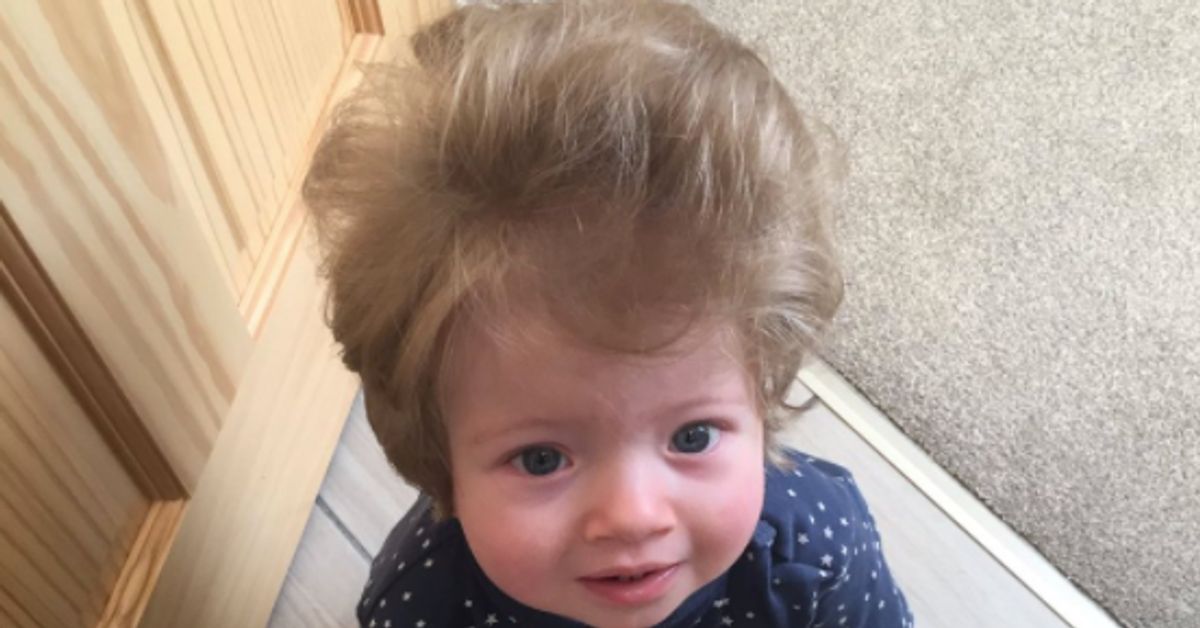 One-Year-Old Boy Has An Incredible Mop Of Hair And We Can't Take Our ...