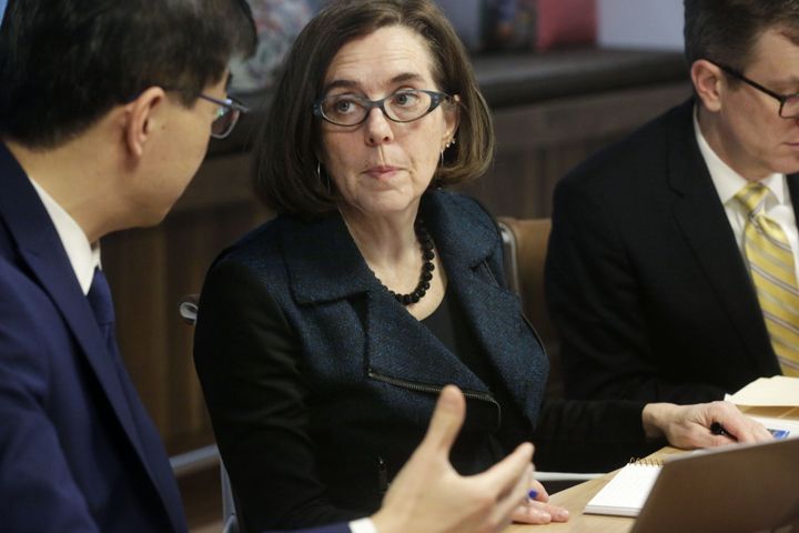 Oregon Gov. Kate Brown said Thursday that repealing the Affordable Care Act is the "wrong direction" for her state.
