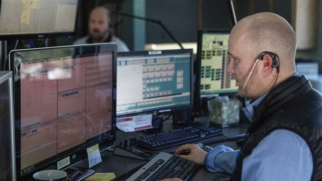 A 911 dispatch center in Vail, Colorado. Colorado and many other states lack the funding to implement next-generation 911 tec