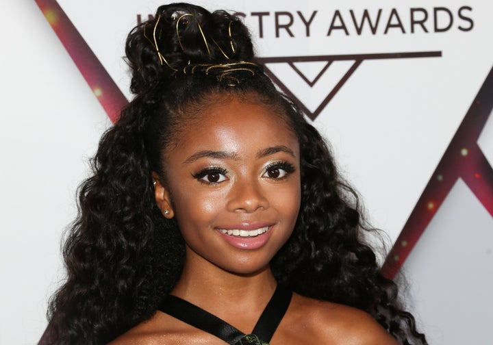 Skai Jackson at the World Of Dance Industry Awards.