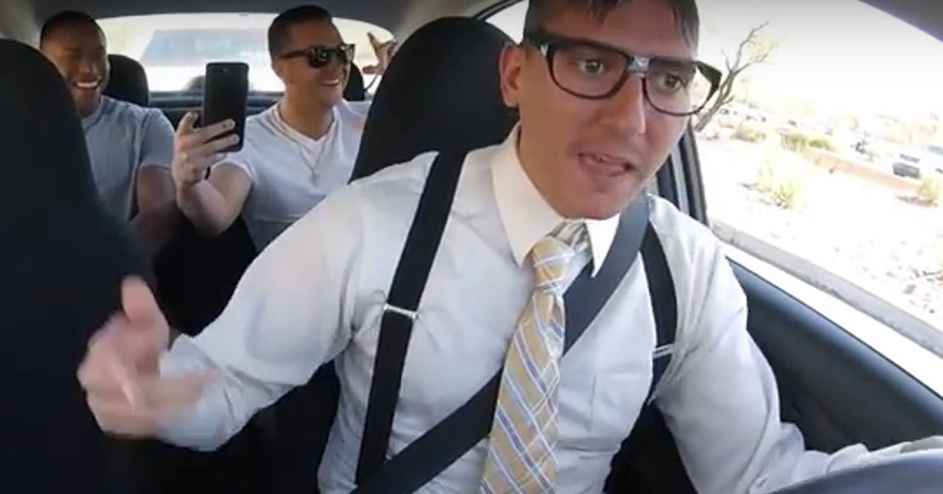 Nerdy Uber Driver Blows Passengers Away With His Mad Rapping Skills 6574