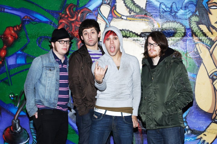 Patrick Stump, Joe Trohman, Pete Wentz and Andy Hurley.