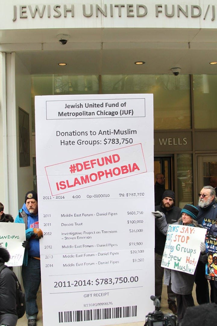 JVP-Chicago press conference releasing its #DEFUND ISLAMOPHOBIA report